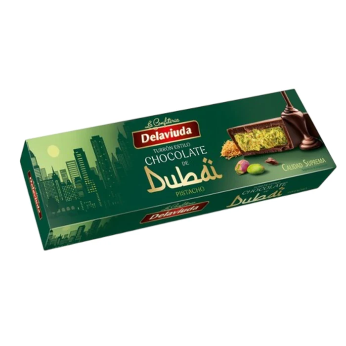 Delaviuda Turron De Chocolate De Dubai 170g