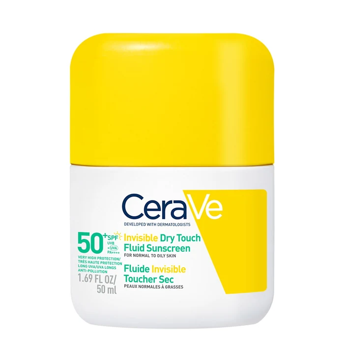 CeraVe Invisible Dry Touch Fluid Sunscreen