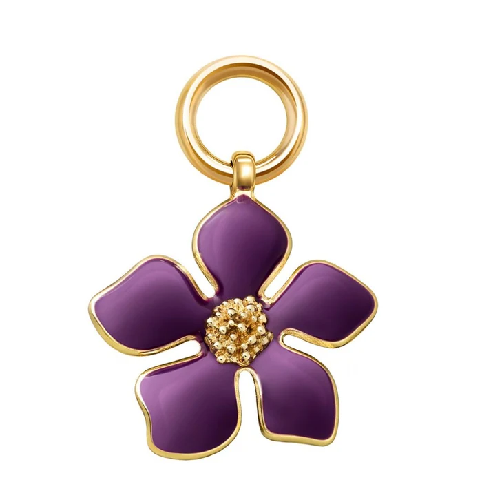 Carolina Herrera Make Up Purple Flower Charm