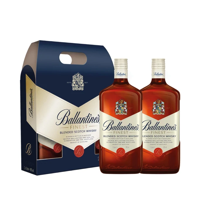 Ballantine's Finest Blended Scotch Whisky - Twin Pack
