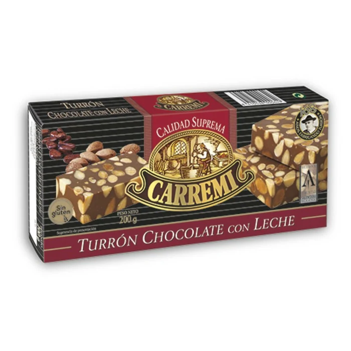 Carremi Milk Chocolate Nougat 200g