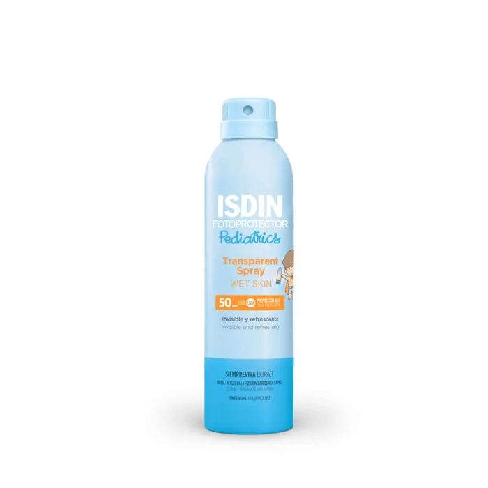 Isdin Fp Transparent Spray Ws Ped Spf50