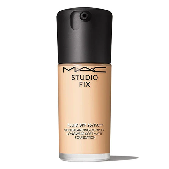 M・A・C Studio Fix Fluid SPF 25/PA++ Skin Balancing Complex Longwear Soft Matte Foundation