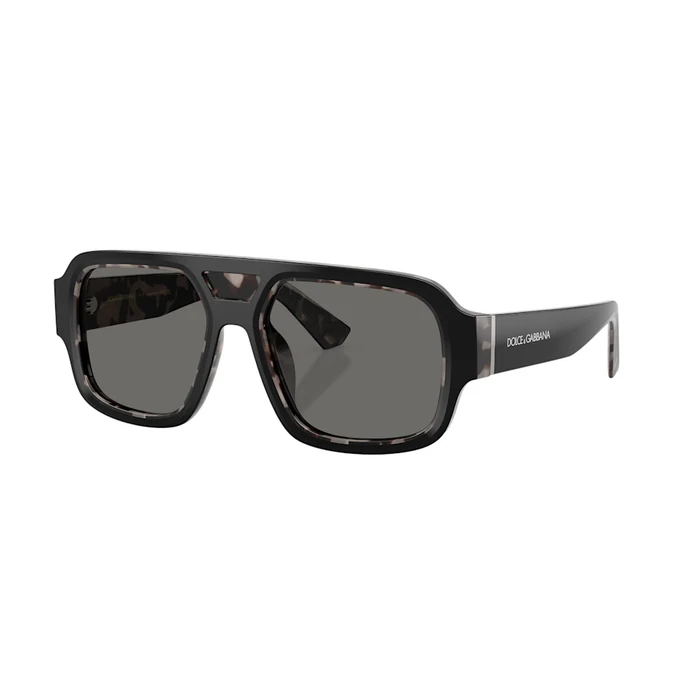 Dolce&Gabbana Sunglasses Squared Matte Black Sunglasses