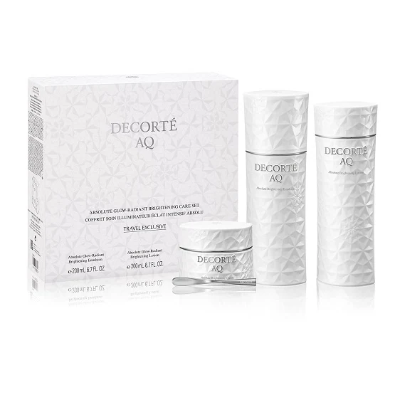 DECORTE DECORTÉ AQ ABSOLUTE GLOW-RADIANT BRIGHTENING CARE SET