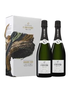 Collery Collery, Grand Cru, Champagne, AOC, brut, white 2x0.75L (Twinpack)