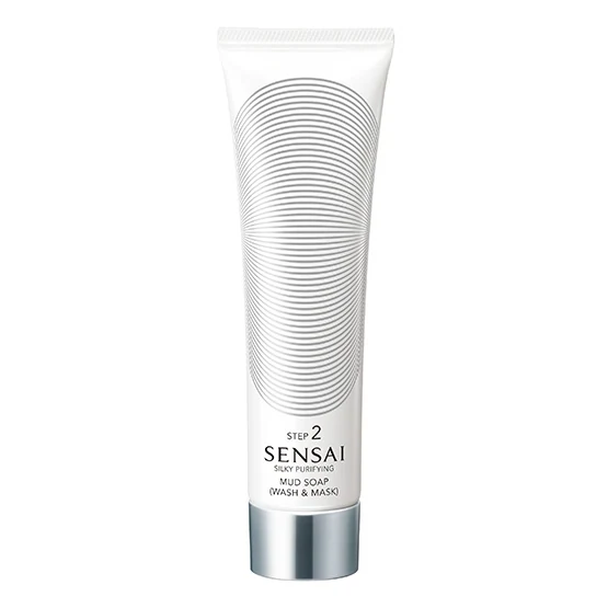 SENSAI SENSAI SILKY PURIFYING MUD SOAP (WASH&MASK)