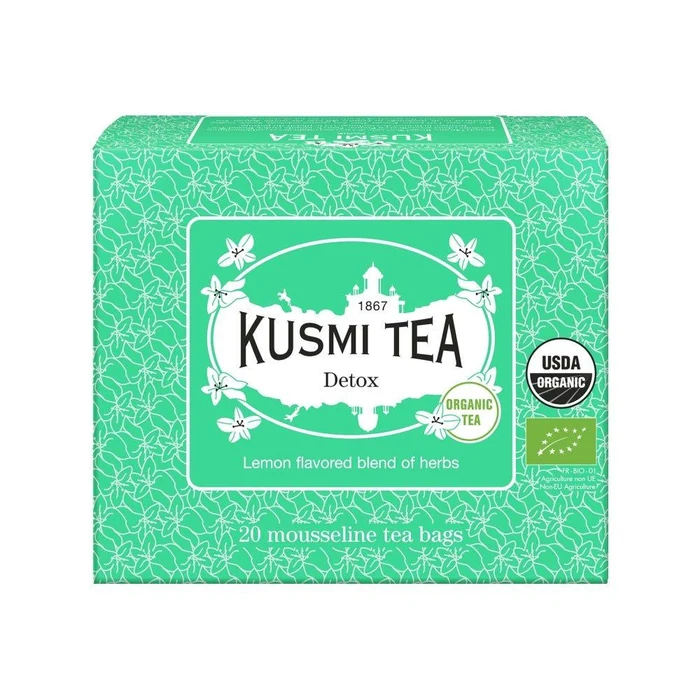 Kusmi Tea Organic Detox Box Of 20 Tea Bags at Paris
