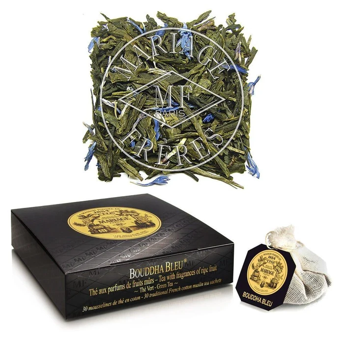 Mariage Frères Bouddha Bleu - Box Of 30 Muslin Tea Sachet