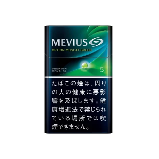 MEVIUS MEVIUS PREMIUM MENTHOL OPTION MUSCAT GREEN 5