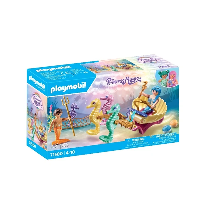 Playmobil Princess Magic Mermaid Seahorse Carriage