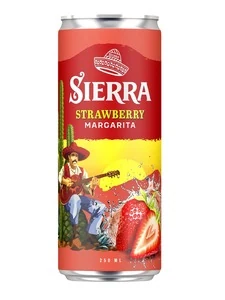 Sierra Sierra Strawberry Margarita RTD Can