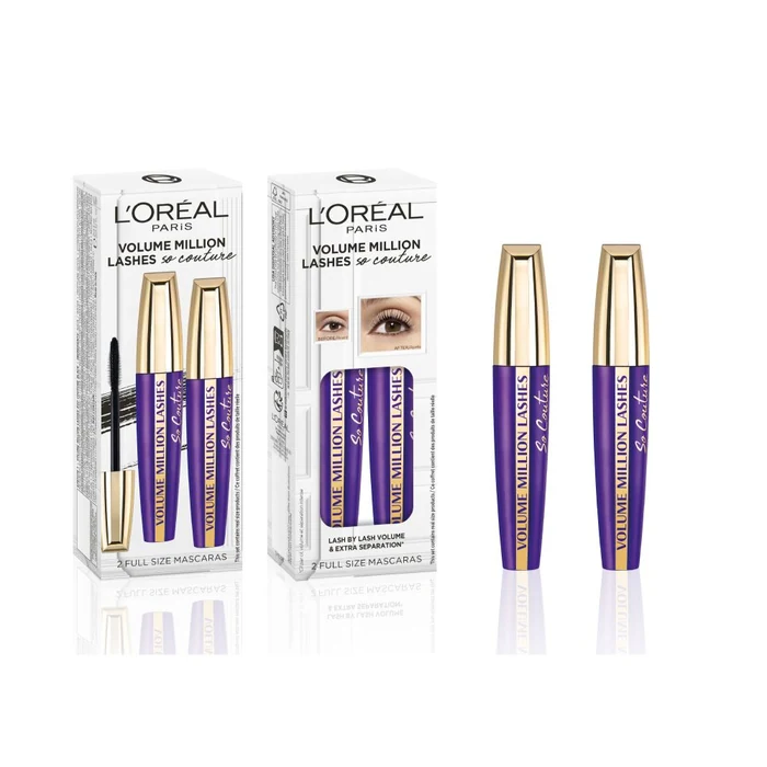 L'Oréal Paris Mascara Volume Millon Lashes So Couture Duo Set