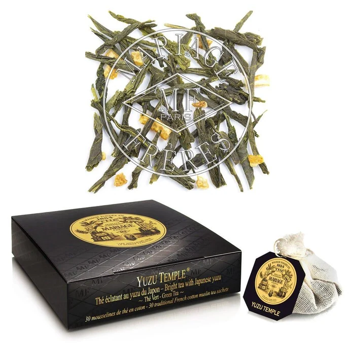 Mariage Frères Yuzu Temple - Box Of 30 Muslin Tea Sachet. at Paris