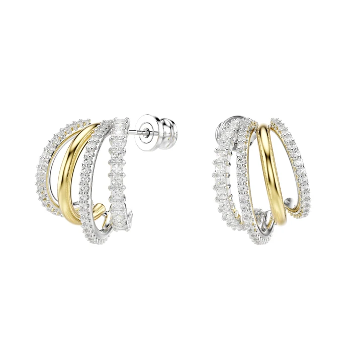 Swarovski Hyperbola 4 Hoops - Ss Box