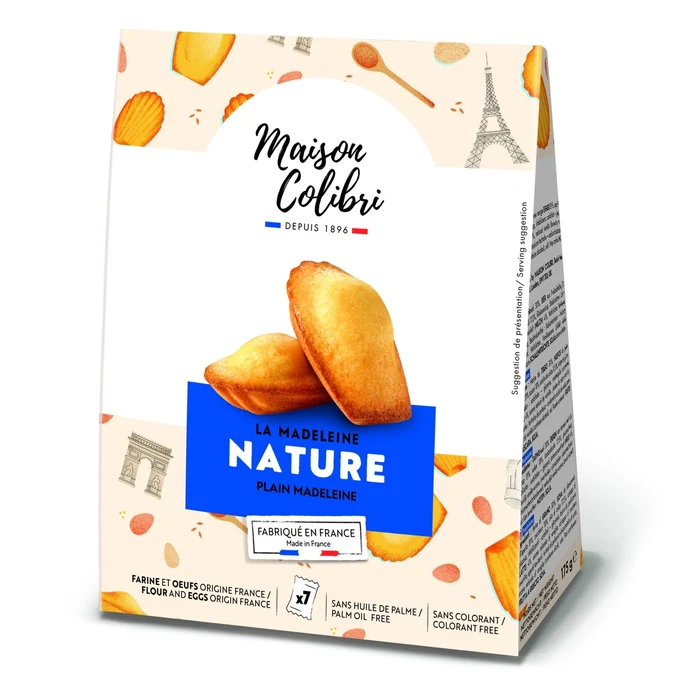 Maison Colibri Pack of 7 Plain Madeleines