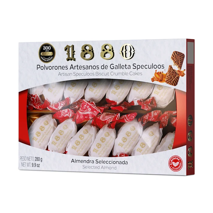 Turrón 1880 Polvorón Galleta Speculoos 280g