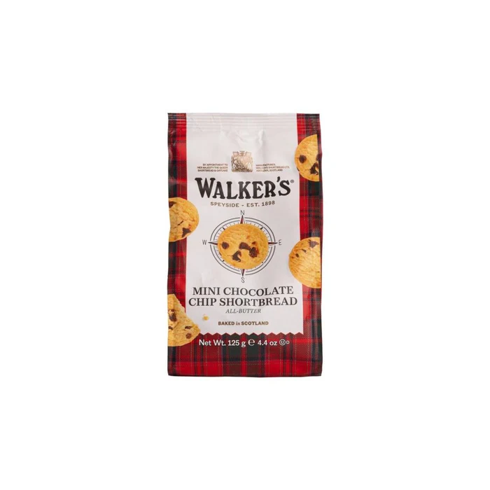 Walker's Mini Bag Chocolate Chip 125g