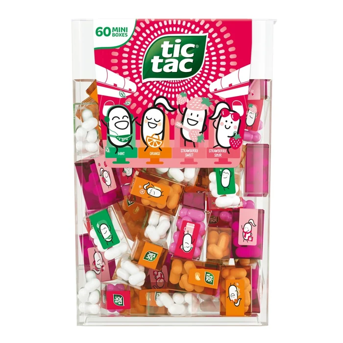 Tic Tac Lilliput Iconic Mega Jar Strawberry Flavour 228g