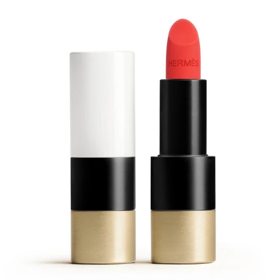 HERMES Rouge Hermès, matte lipstick , 46 Rouge Exotique