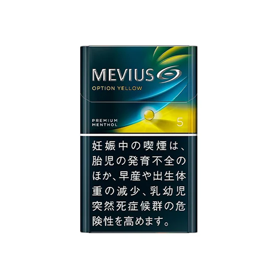 MEVIUS MEVIUS PUREMIUM  MENTHOL OPTION YELLOW 5