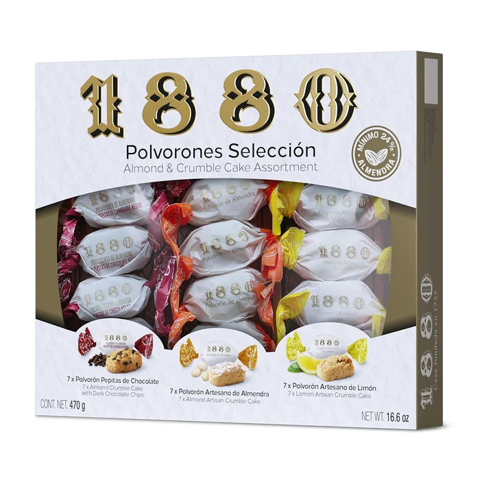 Turrón 1880 Polvorones Selección 470g