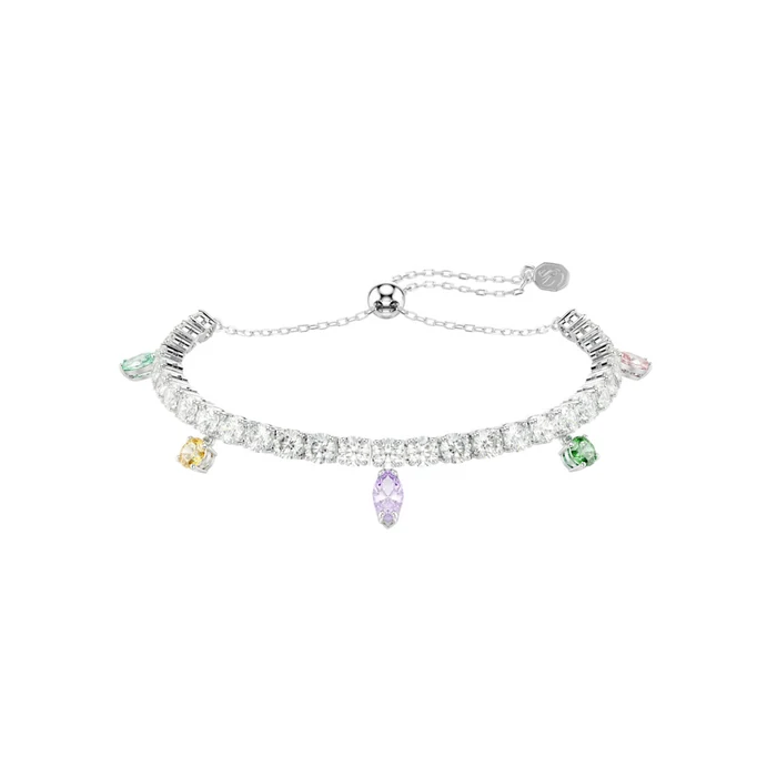 Swarovski Ariana Grande Multicolored Rhodium Bracelet - Ss Box