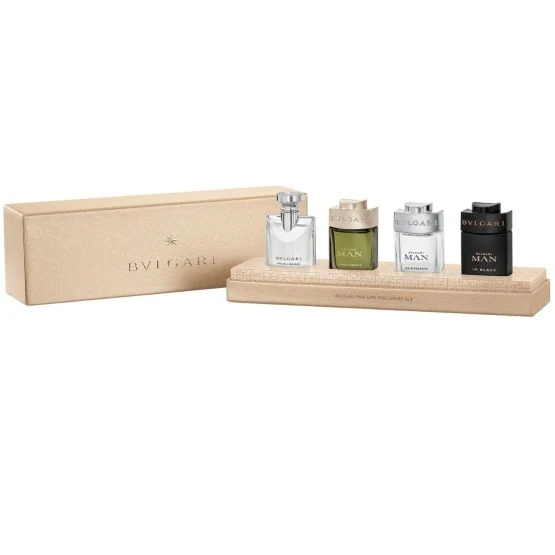 BVLGARI MIXED MEN LINES MINIATURES KIT TR 2025/2026 - 4 x 5ml